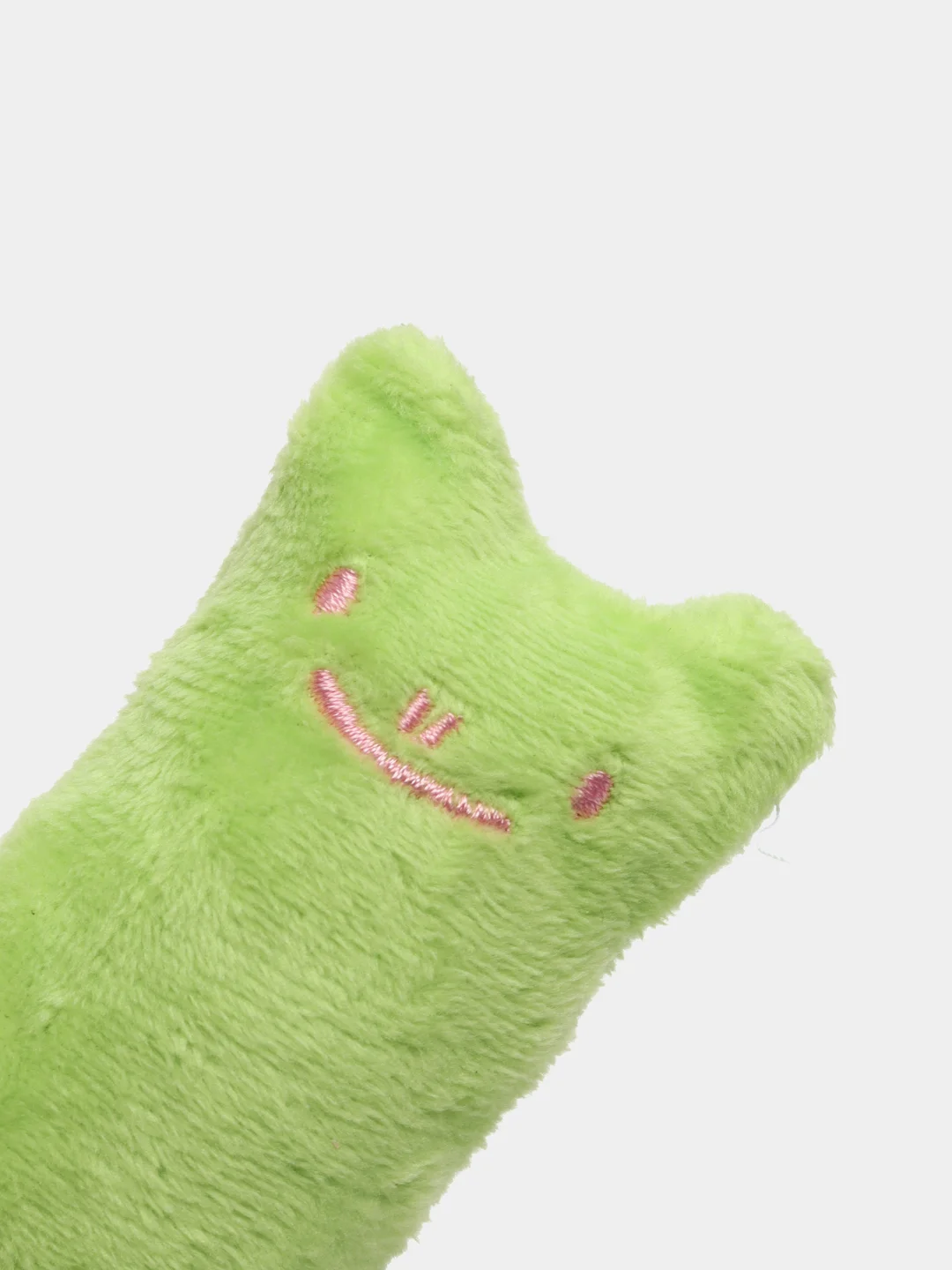 Салатовый игрушка с кошачьей мятой
