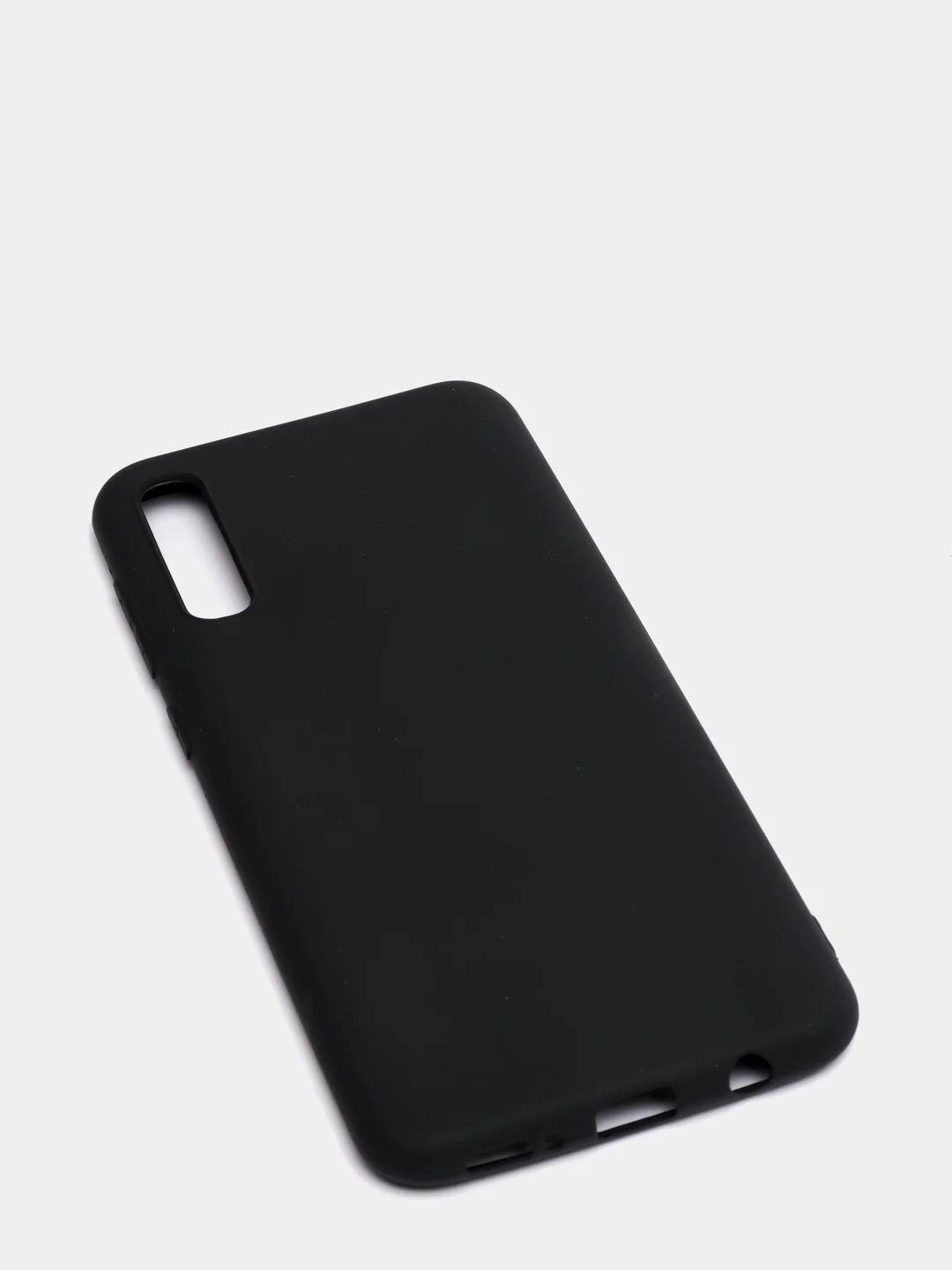 Черный чехол силиконовый Samsung Galaxy A50, A30s, A50s