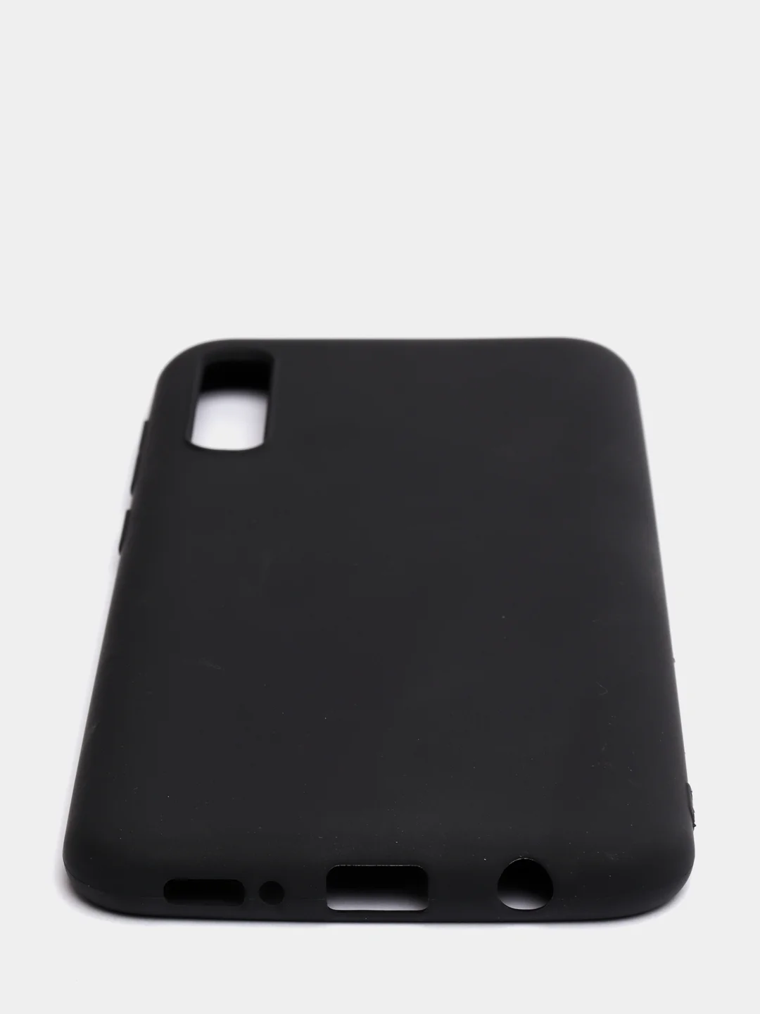 Черный чехол силиконовый Samsung Galaxy A50, A30s, A50s