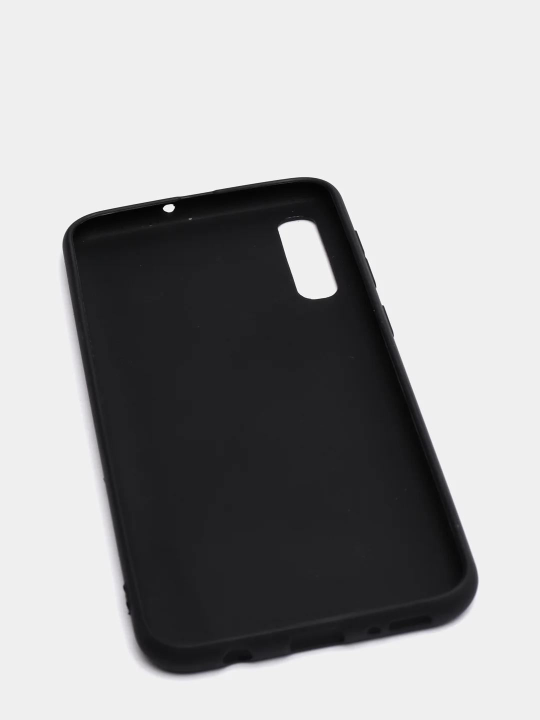 Черный чехол силиконовый Samsung Galaxy A50, A30s, A50s