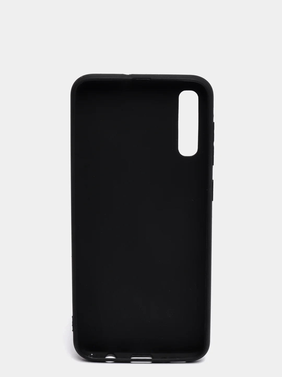 Черный чехол силиконовый Samsung Galaxy A50, A30s, A50s