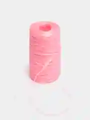 Кораллово-розовый полипропиленовые нитки для мочалок / Пряжа для вязания мочалок / Полипропилен