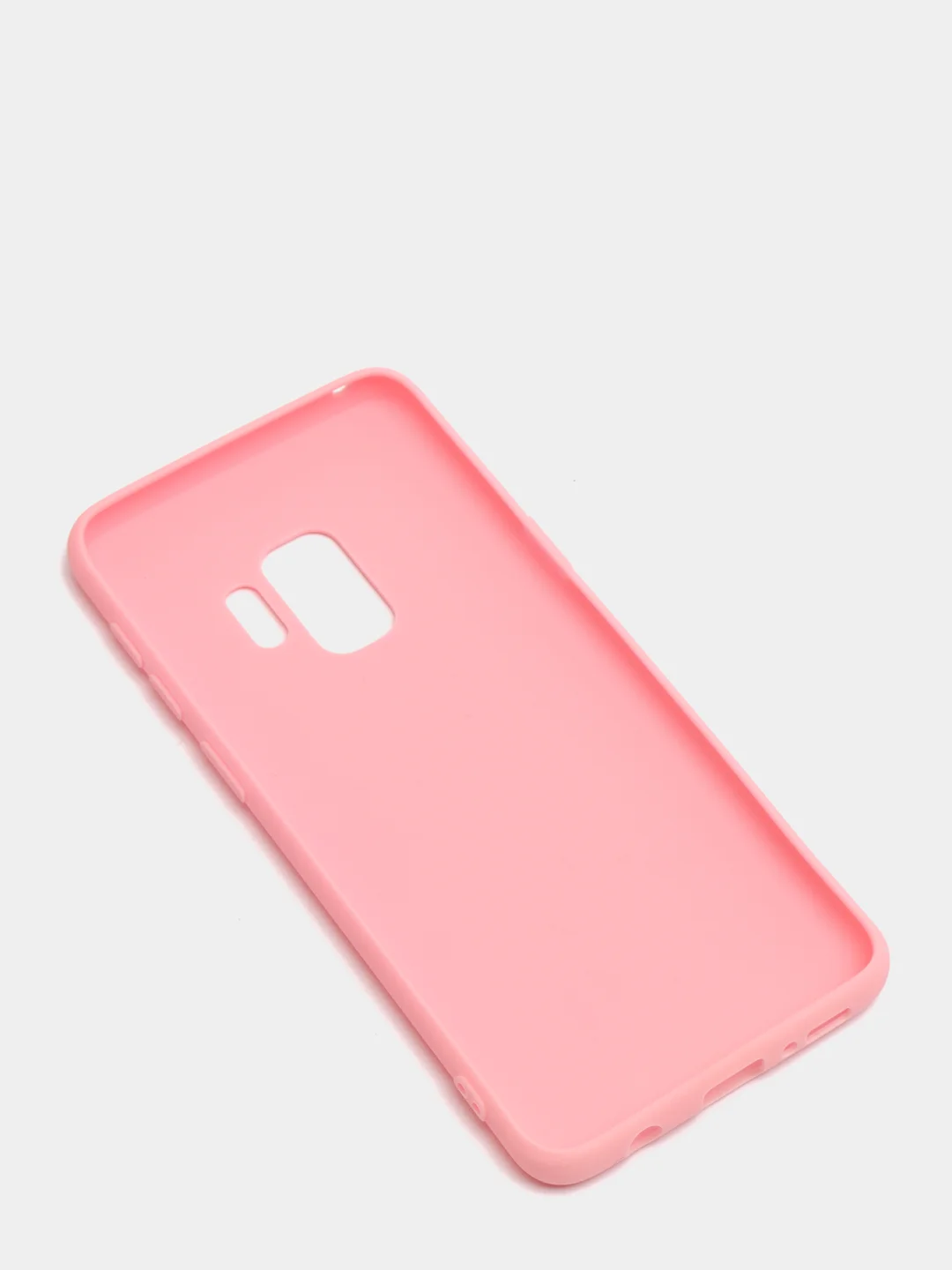 Розовый чехол на Samsung (Самсунг) S8, S9, S9 plus, S10, S10 plus, S10e