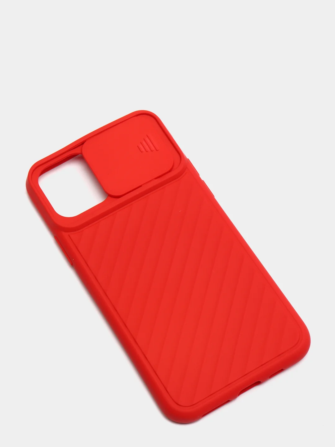 Красный чехол для IPhone Матовый с защитой XR / 11 Pro Max / 12 Pro Max с защитой камеры