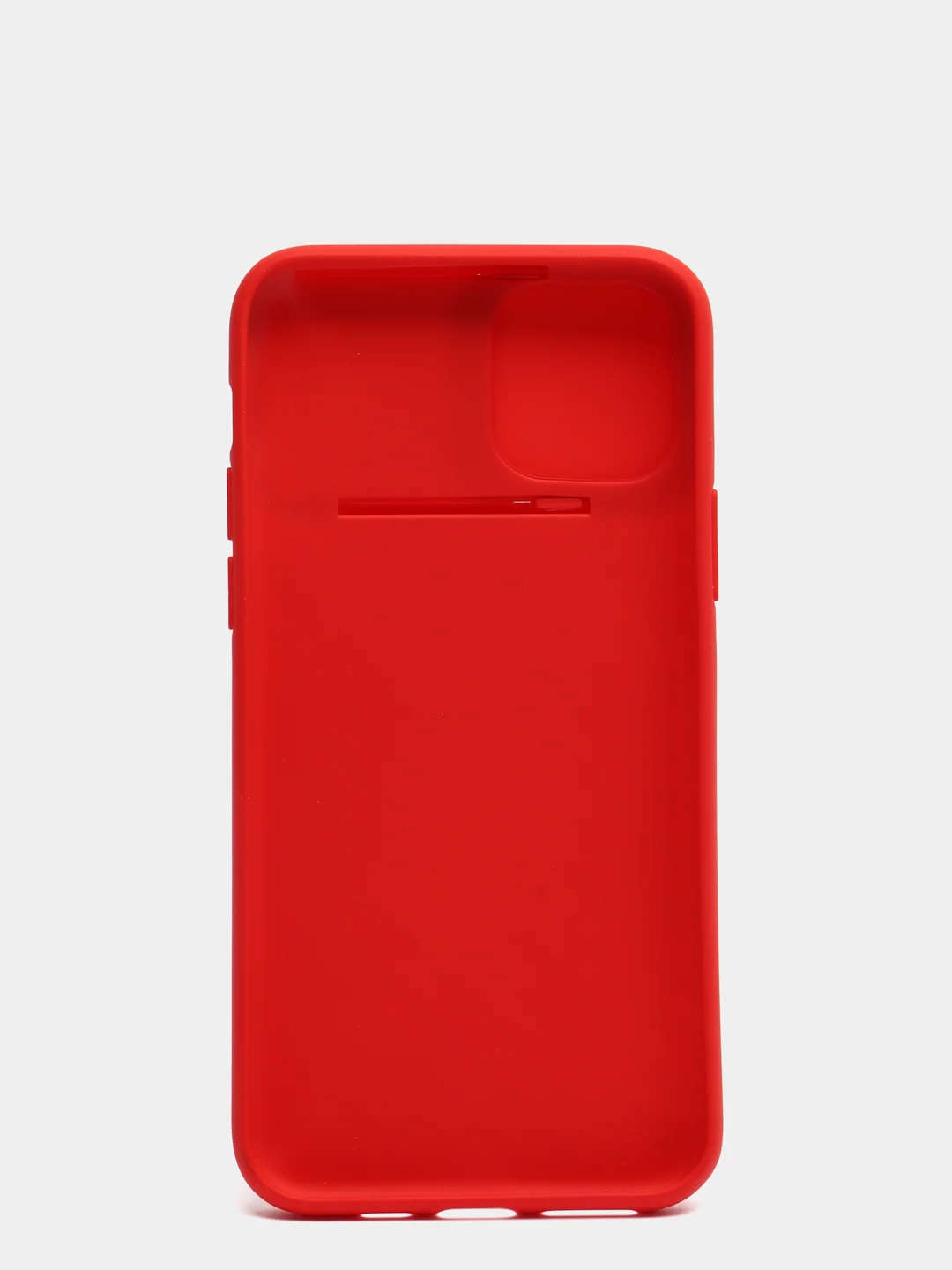 Красный чехол для IPhone Матовый с защитой XR / 11 Pro Max / 12 Pro Max с защитой камеры