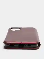 Багровый чехол-книжка Samsung Galaxy A12 / M12 (Самсунг галакси А12 / М12)