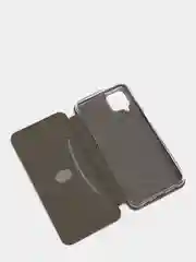 Багровый чехол-книжка Samsung Galaxy A12 / M12 (Самсунг галакси А12 / М12)