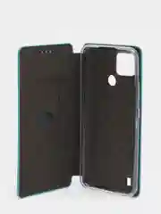 Голубой чехол-книжка для Realme C21 / C21Y