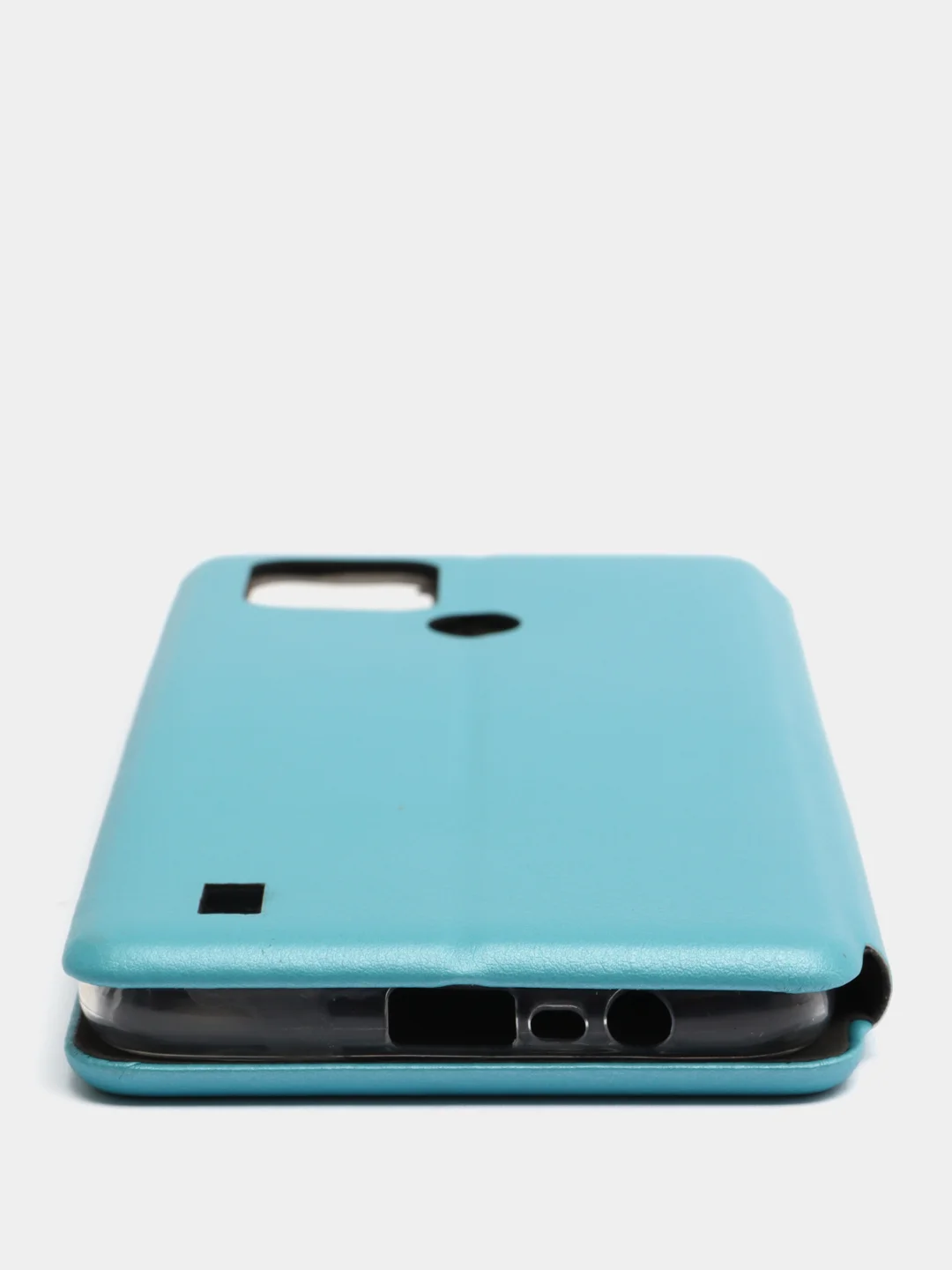 Голубой чехол-книжка для Realme C21 / C21Y