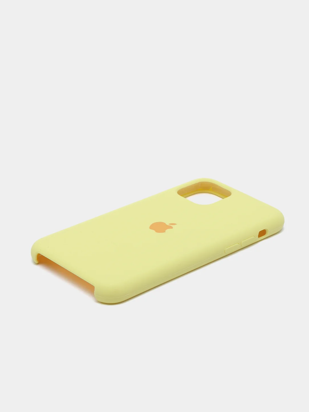 Желтый силиконовый чехол для Айфон 6/6s, 7/8, 7+/8+, X/Xs, Xr, 11, 11Pro, 11ProMax