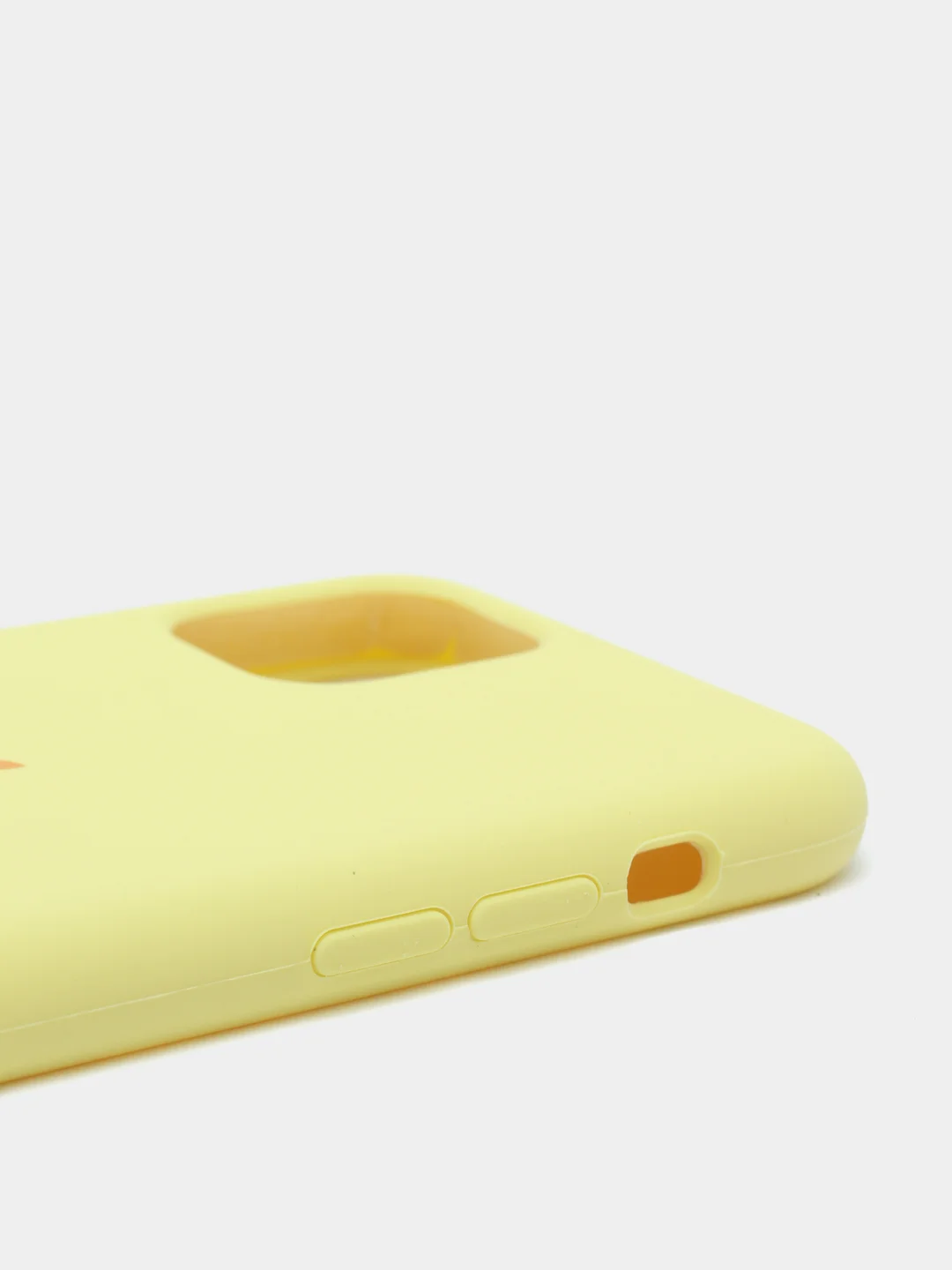 Желтый силиконовый чехол для Айфон 6/6s, 7/8, 7+/8+, X/Xs, Xr, 11, 11Pro, 11ProMax