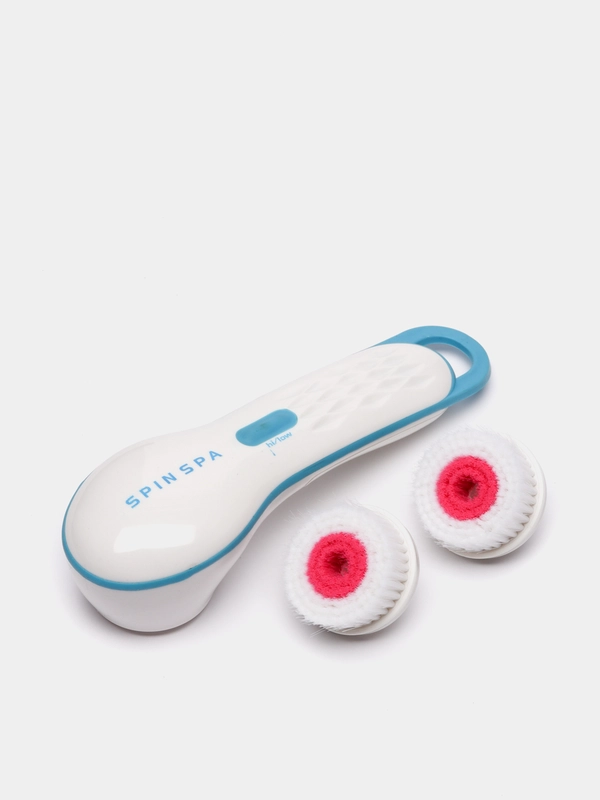 Массажная щетка для тела, спины и лица Spin Spa