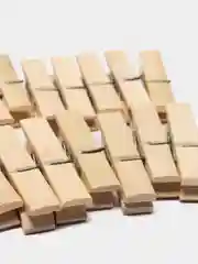 Прищепки бельевые, деревянные, 20 штук