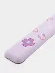 Белый большой мультяшный коврик для мыши