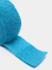 Синий бинт эластичный, бандажный, самоклеящийся