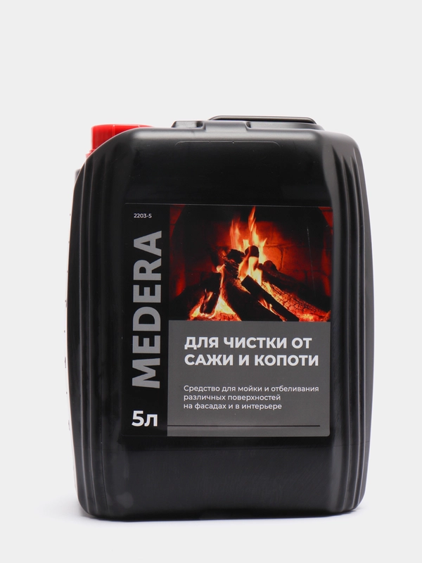 Средство от сажи  и копоти MEDERA Super Alkaline  . 5 литров