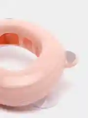 Розовый держатель зубных щеток