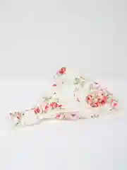 Косынка на резинке "Розочки", хлопок