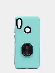 Бирюзовый чехол Honor 8A / 8A Prime / Huawei Y6 2019 / Y6 Prime 2019, с металлическим кольцом
