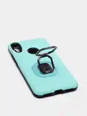 Бирюзовый чехол Honor 8A / 8A Prime / Huawei Y6 2019 / Y6 Prime 2019, с металлическим кольцом