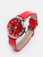 Красный женские кварцевые часы