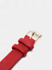 Красный женские кварцевые часы