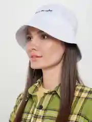 Серебряный панама из хлопка