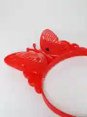 Красный ободок с подсветкой