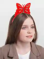 Красный ободок с подсветкой