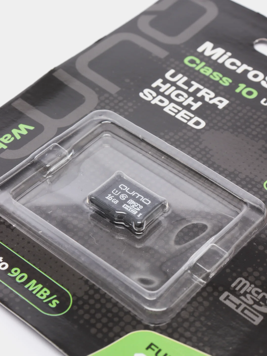 Карта памяти QUMO micro SD, разный объем памяти, UHS-1, Class 10