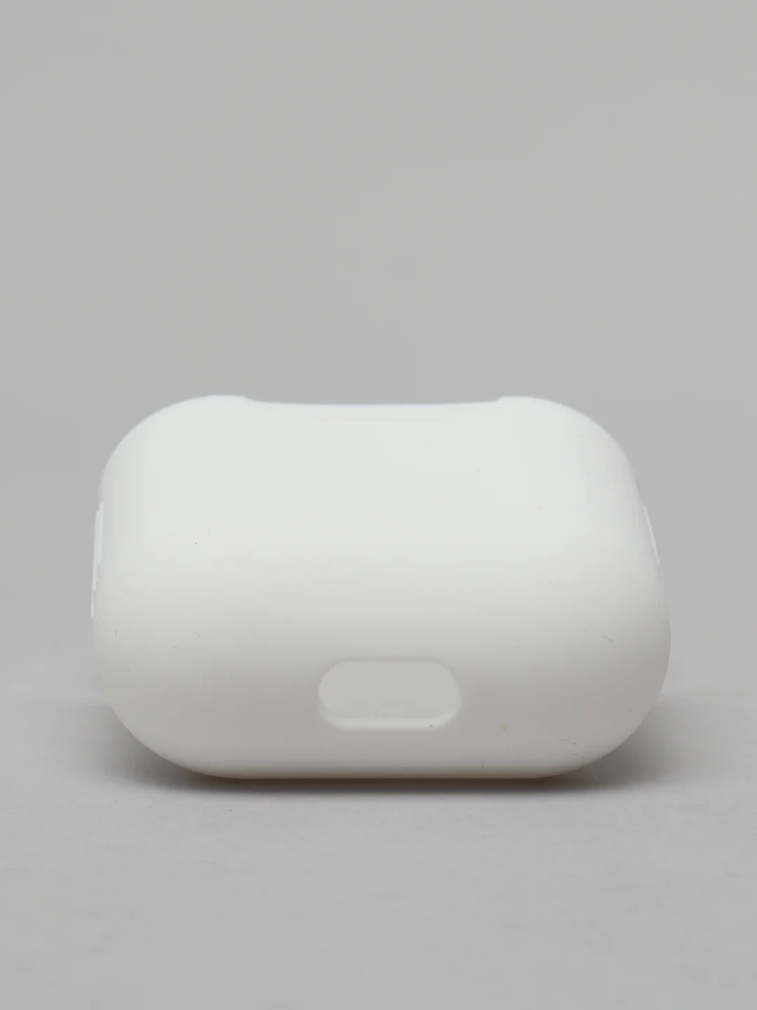 Белый чехол для Airpods 2, Airpods 1, силикон