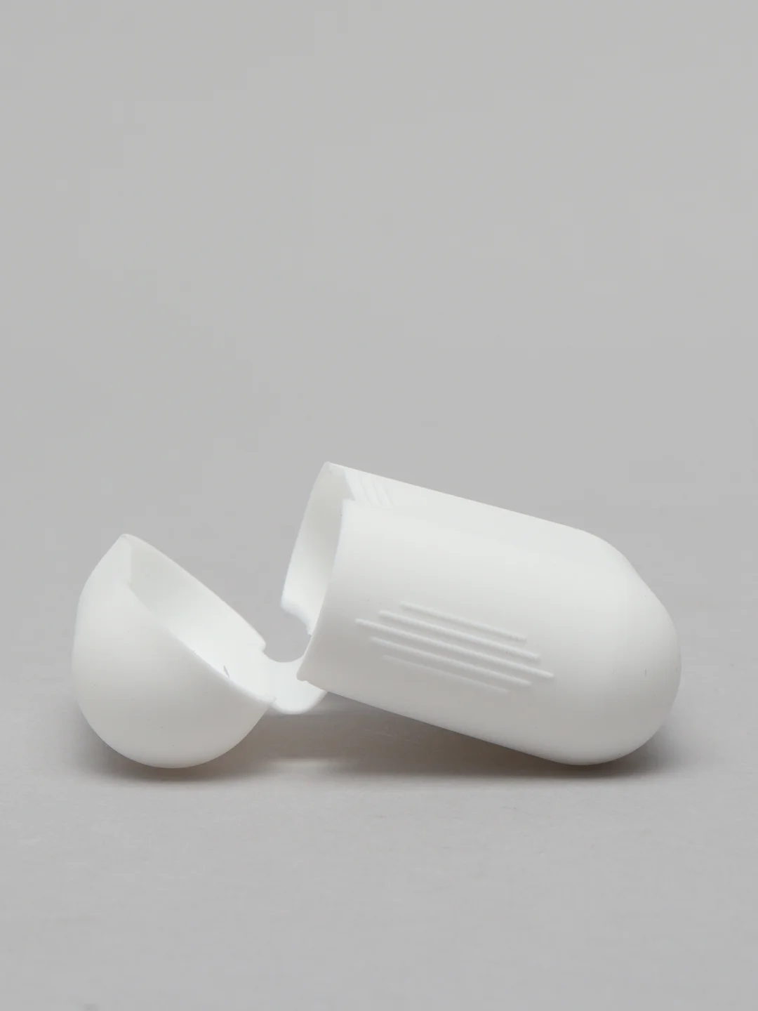 Белый чехол для Airpods 2, Airpods 1, силикон