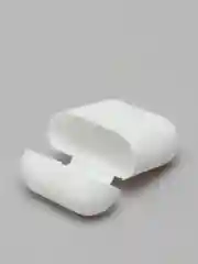 Белый чехол для Airpods 2, Airpods 1, силикон