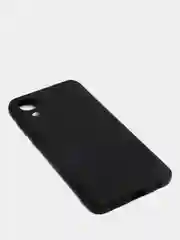 Черный чехол Samsung Galaxy A03 core, силиконовый