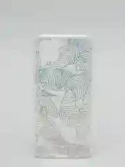 Бирюзовый чехол Huawei P40 Lite, Хуавей П40 Лайт прозрачный с рисунком