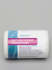 Бинт эластичный медицинский Меридиан 10см*4м