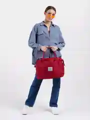 Красный дорожная сумка , сумка для ручной клади