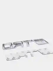 Серый металлические 3D украшения-наклейки для кузова и решетки радиатора авто