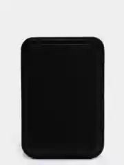 Черный картхолдер на iPhone, с поддержкой MagSafe Leather Wallet