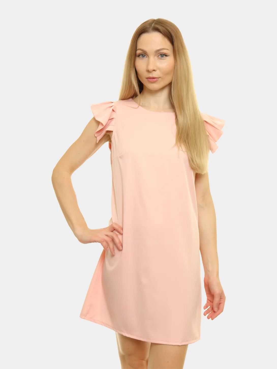 Коралловый платье вечернее