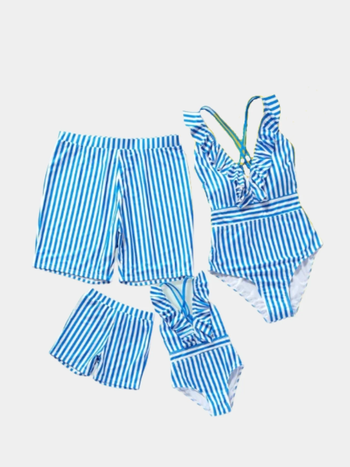 Голубой плавки детские Family look
