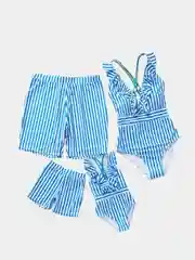 Голубой плавки детские Family look