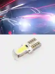 Белый светодиоды лампы для габаритных огней подсветки автомобиля, W5W T10 LED COB
