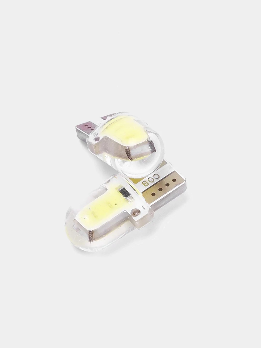 Белый светодиоды лампы для габаритных огней подсветки автомобиля, W5W T10 LED COB