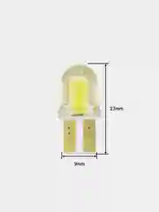 Белый светодиоды лампы для габаритных огней подсветки автомобиля, W5W T10 LED COB