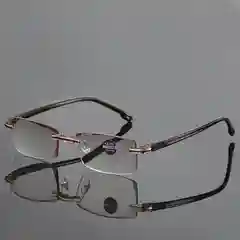 Тёмно-коричневый очки для зрения корригирующие, плюсовые, антибликовые, унисекс