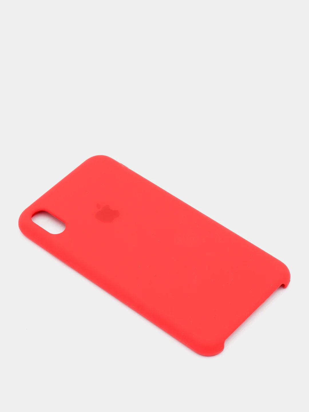 Алый чехол Silicone Case для iPhone XS Max