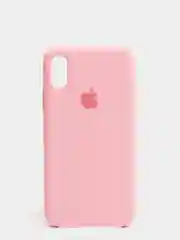 Коралловый меланж чехол Silicone Case для iPhone X/XS силиконовый