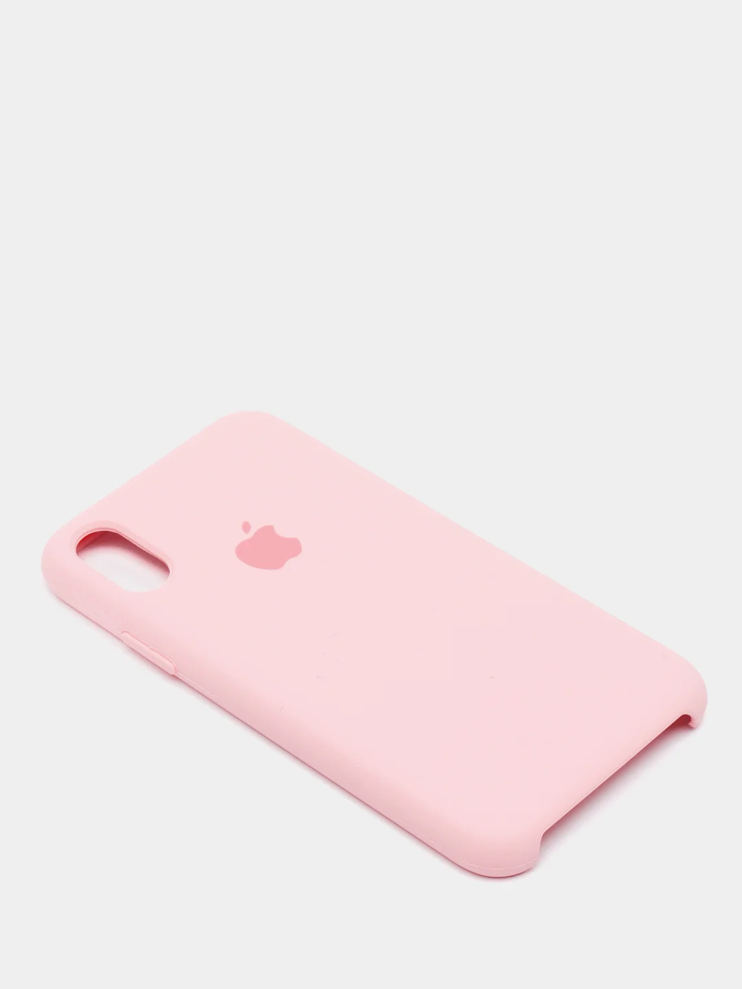 Коралловый меланж чехол Silicone Case для iPhone X/XS силиконовый