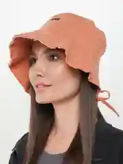 Оранжевый панама женская